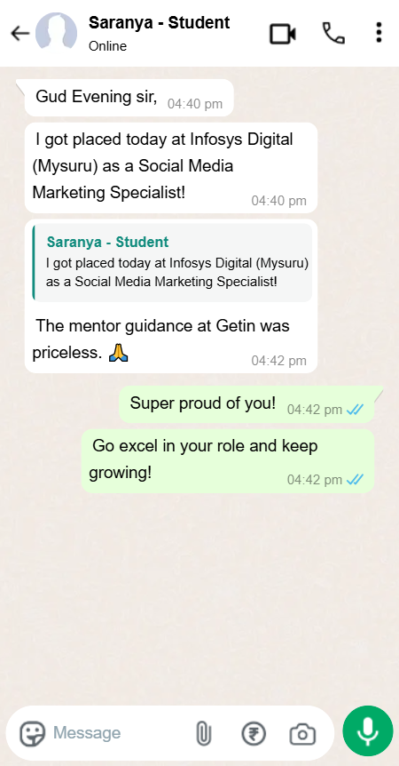 Review from students