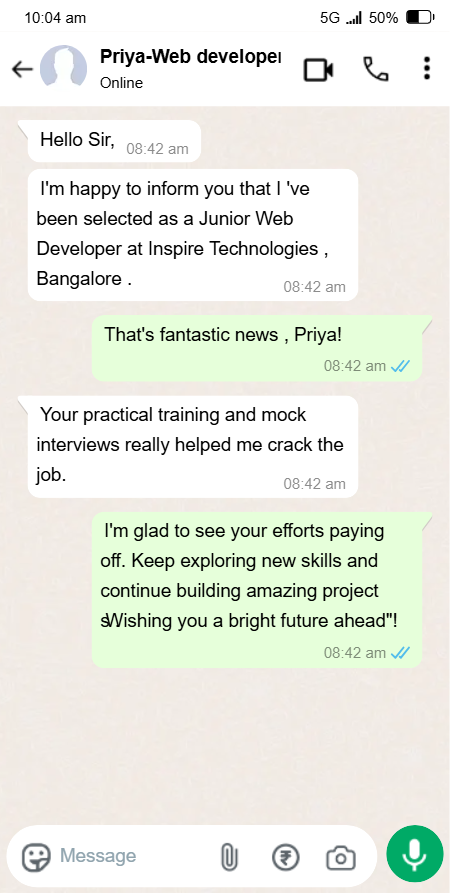 Review from students